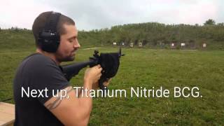 Test firing the World Class Firearms Nitride BCGs [upl. by Calvert]