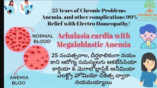 25 Years of Chronic Issues  Achalasia Cardia amp Anemia Healed with Electro Homeopathy Best Results [upl. by Einniw]