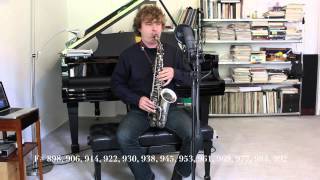 128 notes per octave on Alto Saxophone  Philipp Gerschlauer [upl. by Issirk]