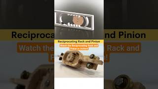 Rack and Pinion Mechanism Works mechanism engineering 3ddesign 3d animation solidworks [upl. by Petua]