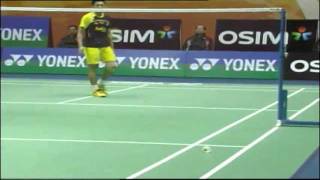 Semi Finals  MS  Lee Chong Wei vs Lin Dan  Yonex Sunrise Hong Kong Open 2011 [upl. by Aeli]