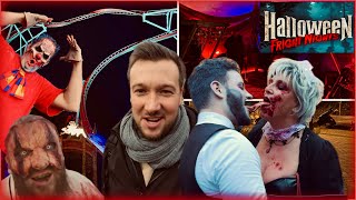 HEFTIGER HUMOR und KRASSES EVENT Die Halloween Fright Nights im Holiday Park 2024 [upl. by Eillim]