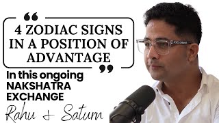 4 Signs in a quotPOSITION OF ADVANTAGEquot till Dec 26th 2024 In NAKSHATRA EXCHANGE between Saturn amp Rahu [upl. by Hanonew]