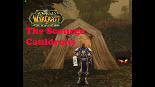 World of Warcraft Quests  The Scourge Cauldrons [upl. by Nywde]