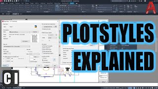 AutoCAD Plot Styles Explained ctb amp stb Lineweight Transparency Settings amp MustKnow Tips [upl. by Lyret]