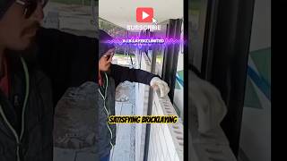 🧱🇳🇿 SATISFYING BRICKLAYING CLAYBRICK construction subscribe shorts bigdawg trending youtube [upl. by Ferreby]