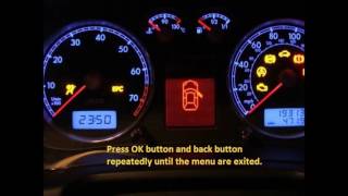 Jeep Wrangler 2013  2015  how to reset service light indicator [upl. by Adnoved628]