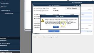 ERROR FCS Service Disabled for QuickBooks [upl. by Haley]