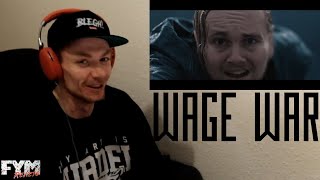 Wage War  Gravity Official Music Video REACTION [upl. by Hbaruas908]