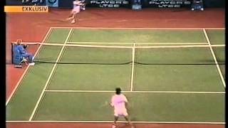 Montreal 1993 2R Lendl vs Krickstein [upl. by Lissak]