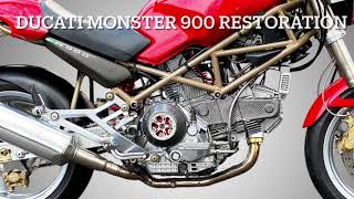 Ducati monster 900 restoration [upl. by Sana]