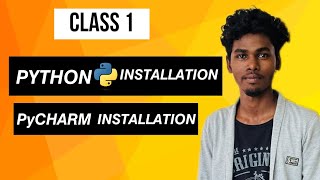 CL1 Python and Pycharm installation  Tamil [upl. by Strephon396]