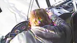 Bus Passengers Take Control After Driver Passes Out [upl. by Zelma]