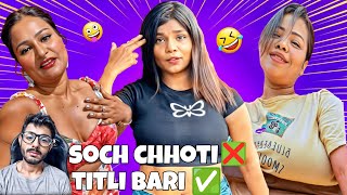 Soch choti âŒ Titli Bare Bare âœ… [upl. by Ricoriki]