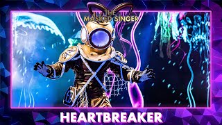 Duiker  Heartbreaker  Loïc Nottet  The Masked Singer  VTM [upl. by Anaujit]