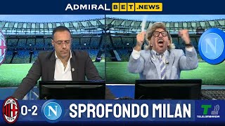 GOL DI MILAN NAPOLI 02 LUKAKU E KVARA STENDONO I ROSSONERI [upl. by Adihahs]