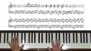 Insomnies Naphtaline Ez3kiel Piano Tutorial [upl. by Aun368]