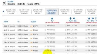 P699 Cebu Pacific Promo Fare from June to November 2017 [upl. by Aneet]