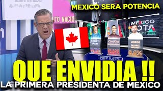 HISTORICO ASI REACCIONARON LA PRENSA A LA NUEVA PRESIDENTE DE MEXICO  2024 [upl. by Gothard]