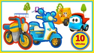 Cartoni animati per bambini Leo Junior e gli scooter [upl. by Theressa]