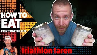 TRIATHLON DIET Daily triathlon training diet [upl. by Ahsenra]