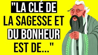 10 Leçons de Vie de Confucius Confucianisme en Français [upl. by Melac]