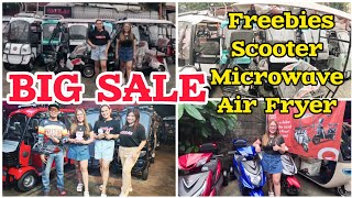 BIG SALE ELECTRIC VEHICLE SCOOTER ETRIKE  MORE FREEBIES SCOOTER AIR FRYER MICRO WAVE HELMET [upl. by Kaden90]