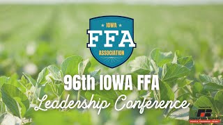 2024 First General Session  96th Iowa FFA State Leadership Conference [upl. by Ydnarb170]