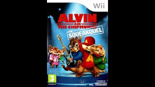 Wii  Alvin and the Chipmunks The Squeakquel Title [upl. by Nerreg]