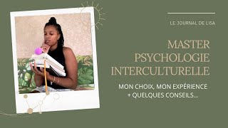 MASTER PSYCHOLOGIE INTERCULTURELLE MON EXPÉRIENCE ☺️ [upl. by Seiter]