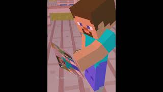 A Sad Kid 😒 minecraft minecraftanimatedseries minecraftanimation [upl. by Akemihs]