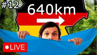 Walking Across Germany with Only a Hammock DAY 12 pt 1 live [upl. by Latreese]