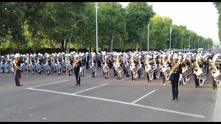 Massed Bands of Her Majestys Royal Marines140722 [upl. by Ahsienod850]