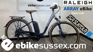 Raleigh Array Suntour powered eBike Review [upl. by Eifos]