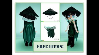 🌟COOL FREE limited itemsBlue Samurai Hat and Cape Limited Event🌟 [upl. by Tiffi32]