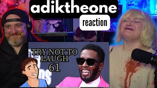 Try not to laugh CHALLENGE 61 AdikTheOne  Hatguy amp gnarlynikki React [upl. by Four391]