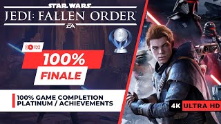 Star Wars Jedi Fallen Order 100 Platinum Walkthrough PS5 FINALE [upl. by Crow875]