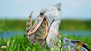 Shoebill Stork The Prehistoric Master Hunter Of The Wetlands [upl. by Em]