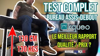 Bureau assisdebout KQUEO  le meilleur rapport qualitéprix  🤔 [upl. by Nimref]