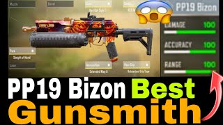 Best PP19 Bizon Gunsmith in Call Of Duty Mobile [upl. by Karlow]