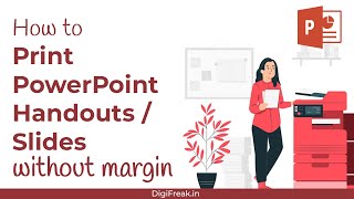 🖨️ How to print PowerPoint HandoutsSlides without Margin [upl. by Cinimod794]