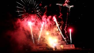 1st Galaxy Fireworks Ltd provide a huge Display for 50000 Spectators in Nottingham [upl. by Utimer]