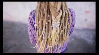 Mountain Dreads  Dreadlock Hairstyles  Using the Spiralock Bendable wire Dread tie [upl. by Bren]