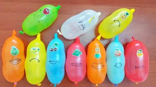 Making Slime with Funny Balloons  Satisfying Slime video [upl. by Yendys593]