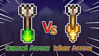 【Terraria】14  Cursed Arrow Vs Ichor Arrow Master Mode [upl. by Ty390]