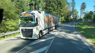 Mercedes Actros 1851 Fahrt Pforzheim nach Lauchringen  BlumbergZollhaus bis Stühlingen [upl. by Osmen223]