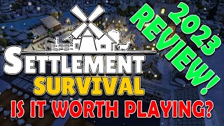 Settlement Survival  2023 Game Review [upl. by Hendry]