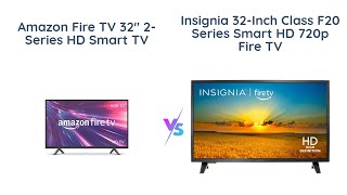 Amazon Fire TV 32quot 2Series vs Insignia 32quot F20 Series Smart TV 🔥📺 [upl. by Elsbeth726]