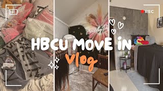 HBCU COLLEGE MOVE IN DAY VLOG claflin university  room tour hair appointment move in  more [upl. by Rudich502]