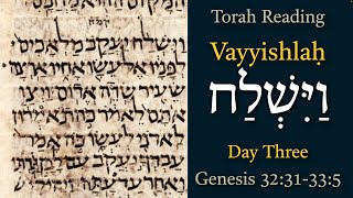 Vayyishlach  Day 3  Daily Torah Portion  Genesis 3231  335 [upl. by Naggem]